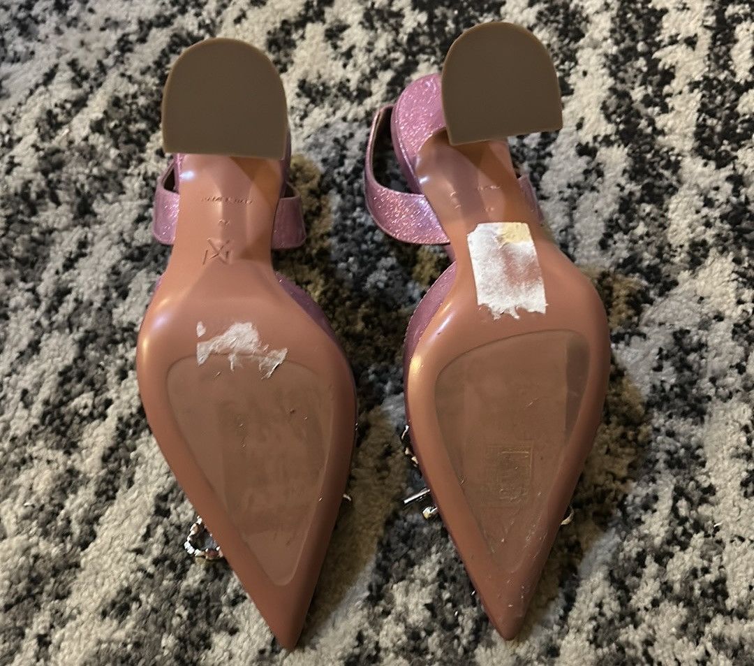 Amina Muaddi AMINA MUADDI Rosie patent leather slingback pumps size 36 Size US 6 / IT 36 - 5 Thumbnail
