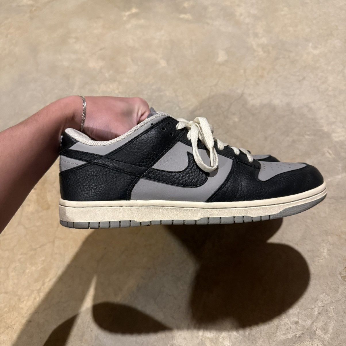 Nike Vtg Nike Dunk Low Black Cashmere 2011 US 10.5 Size US 10.5 / EU 43-44 - 7 Thumbnail