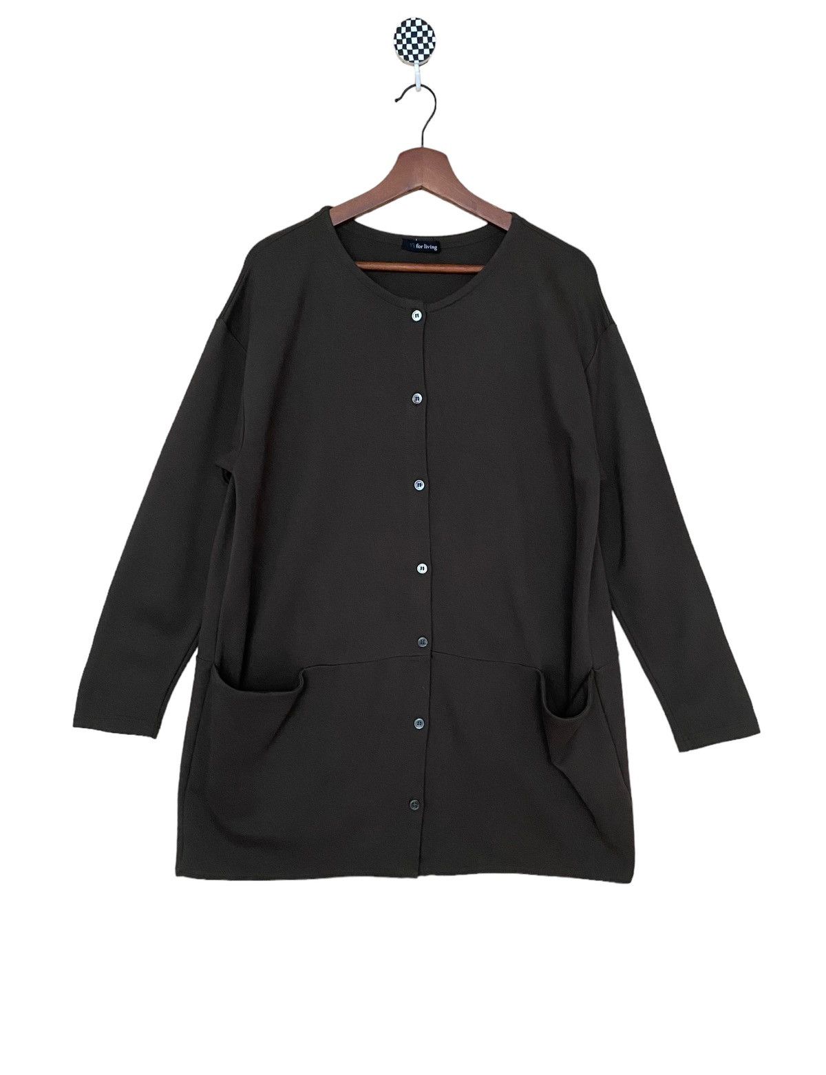 Yohji Yamamoto Vintage Japanese Brand Yohji Yamamoto Cardigan 1990s Size US L / EU 52-54 / 3 - 1 Thumbnail