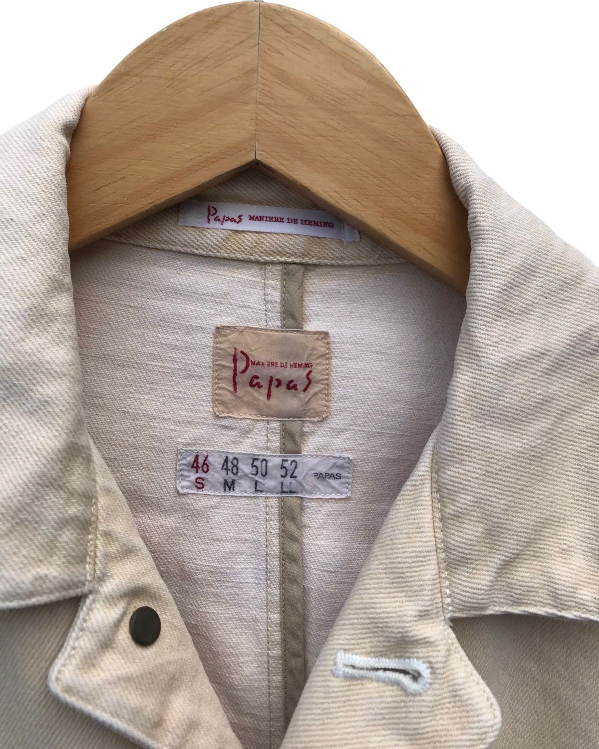 Japanese Brand Japanese Brand Papas Works Chore Jacket Size US S / EU 44-46 / 1 - 2 Thumbnail