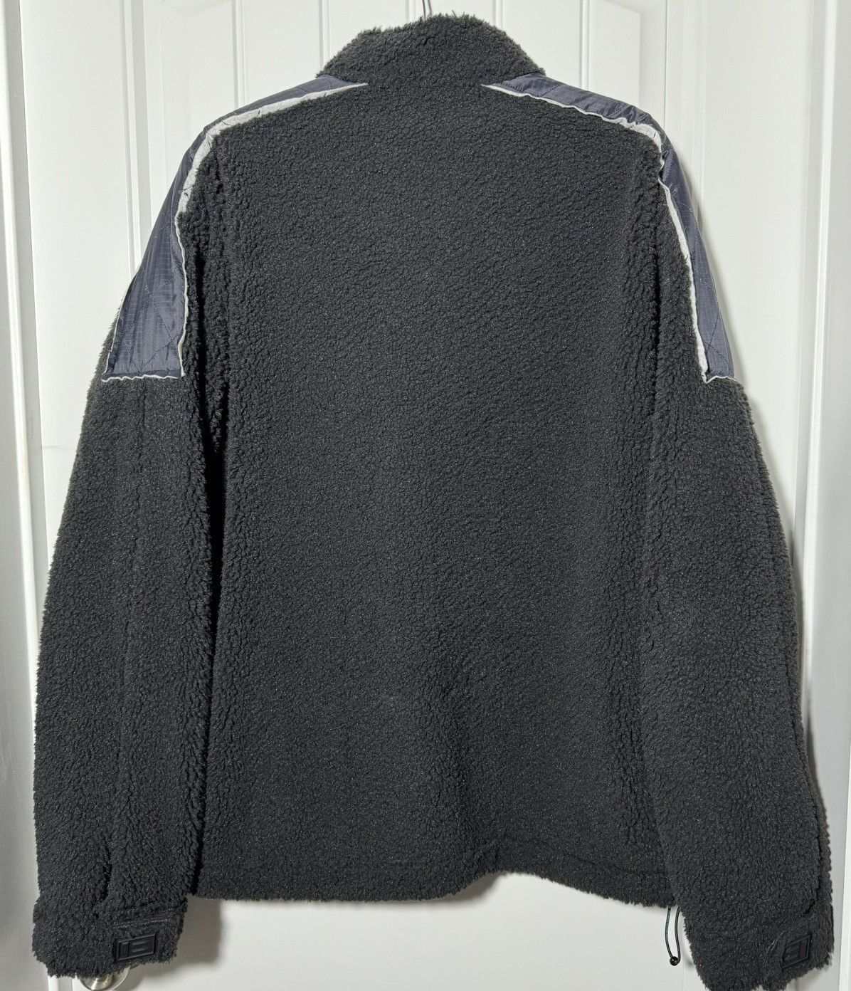 Off-White × Virgil Abloh EUC Off-White Eco Sherpa Pullover Jacket Size US L / EU 52-54 / 3 - 9 Thumbnail