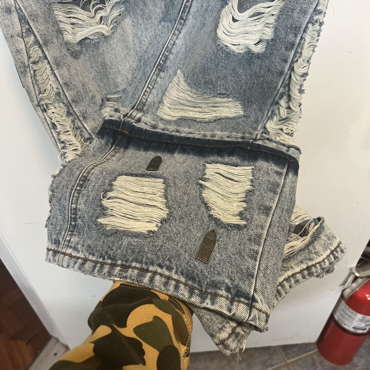 Who Decides War Who Decides War Amplified Gnarly Denim Size US 34 / EU 50 - 5 Thumbnail
