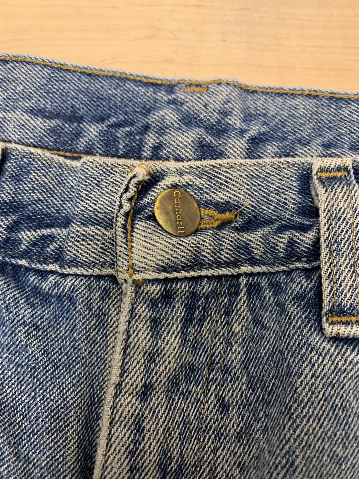 Carhartt × Vintage Vintage carhartt jeans Size US 33 - 3 Thumbnail