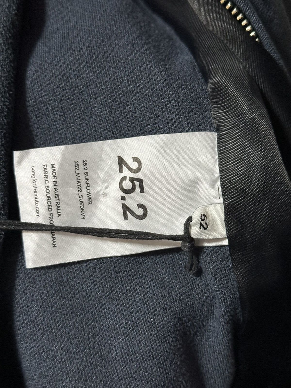 Song For The Mute Song for the mute 25.2 Navy Coach Jacket Size US L / EU 52-54 / 3 - 3 Thumbnail