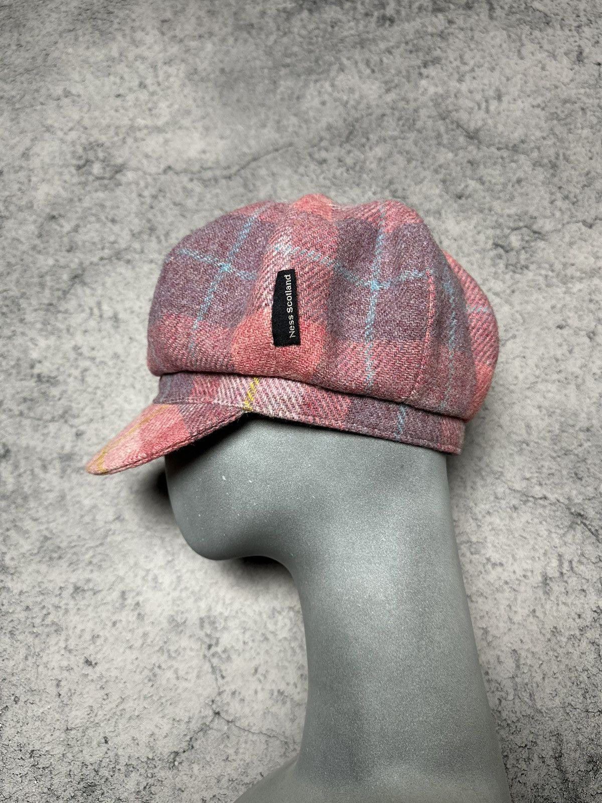 Harris Tweed Baker Boy Ness Scotland Flat Cap