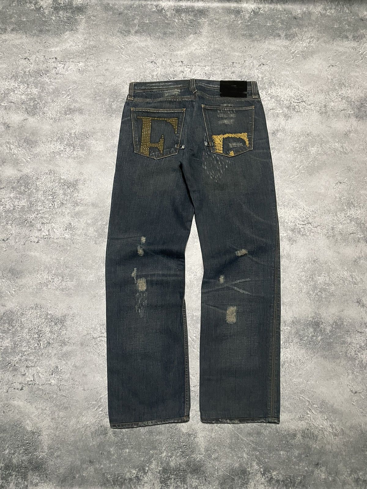 Hysteric Glamour Kapital IfSixWasNine Hysteric Glamour style baggy jeans Y2K Size US 34 / EU 50 - 2 Thumbnail