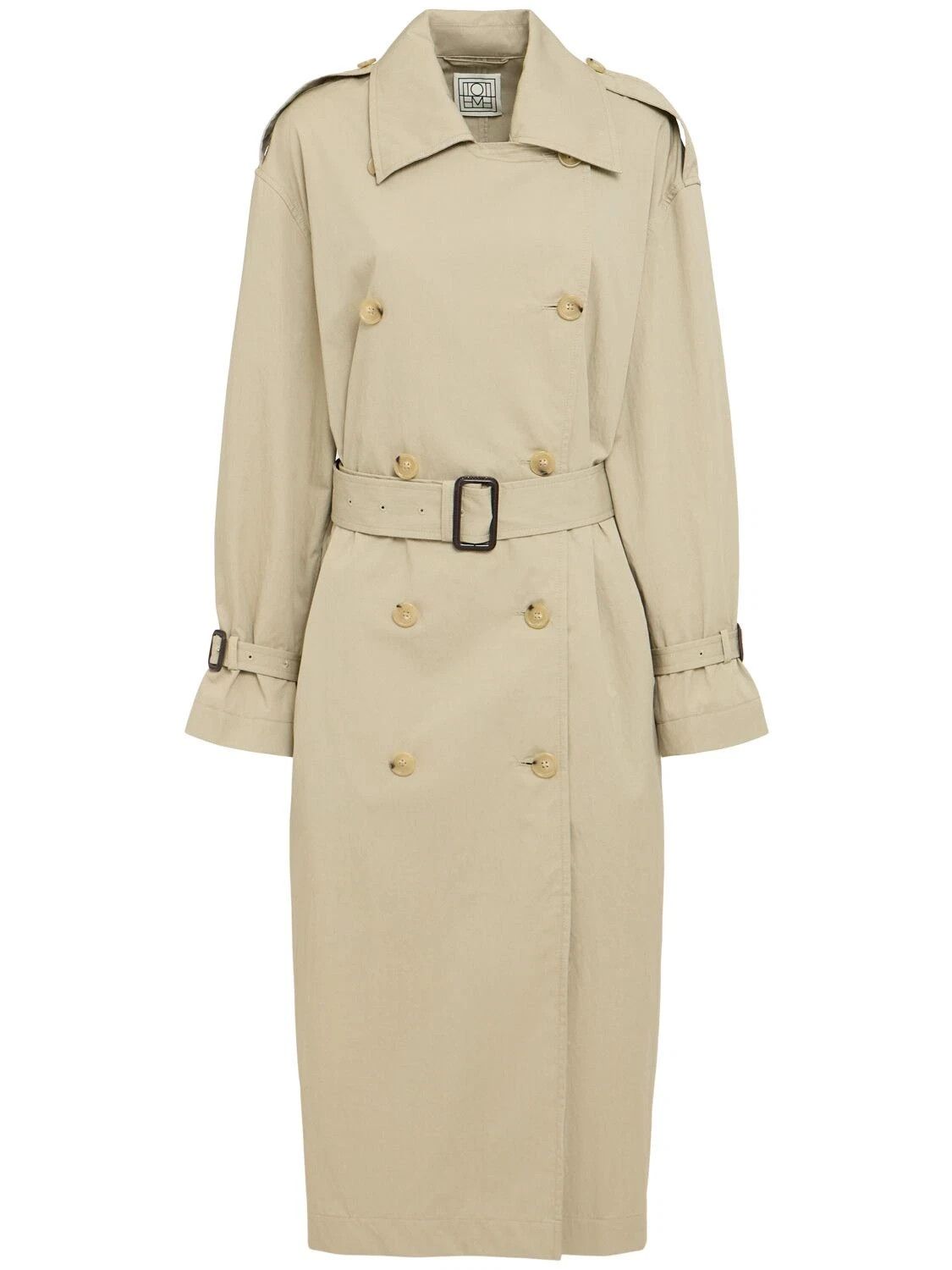 TOTEME $1280 Light Beige Trench Coat New & Authentic