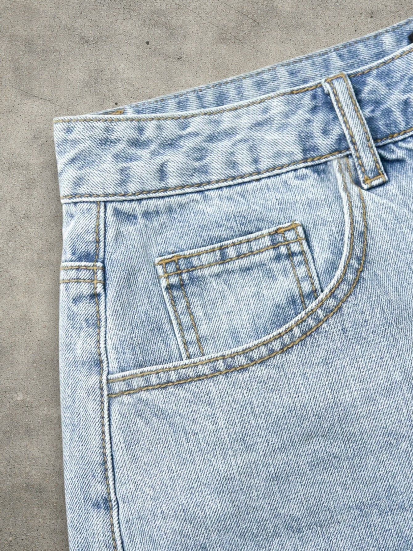 Vintage Denim blue shorts Size US 32 / EU 48 - 3 Thumbnail