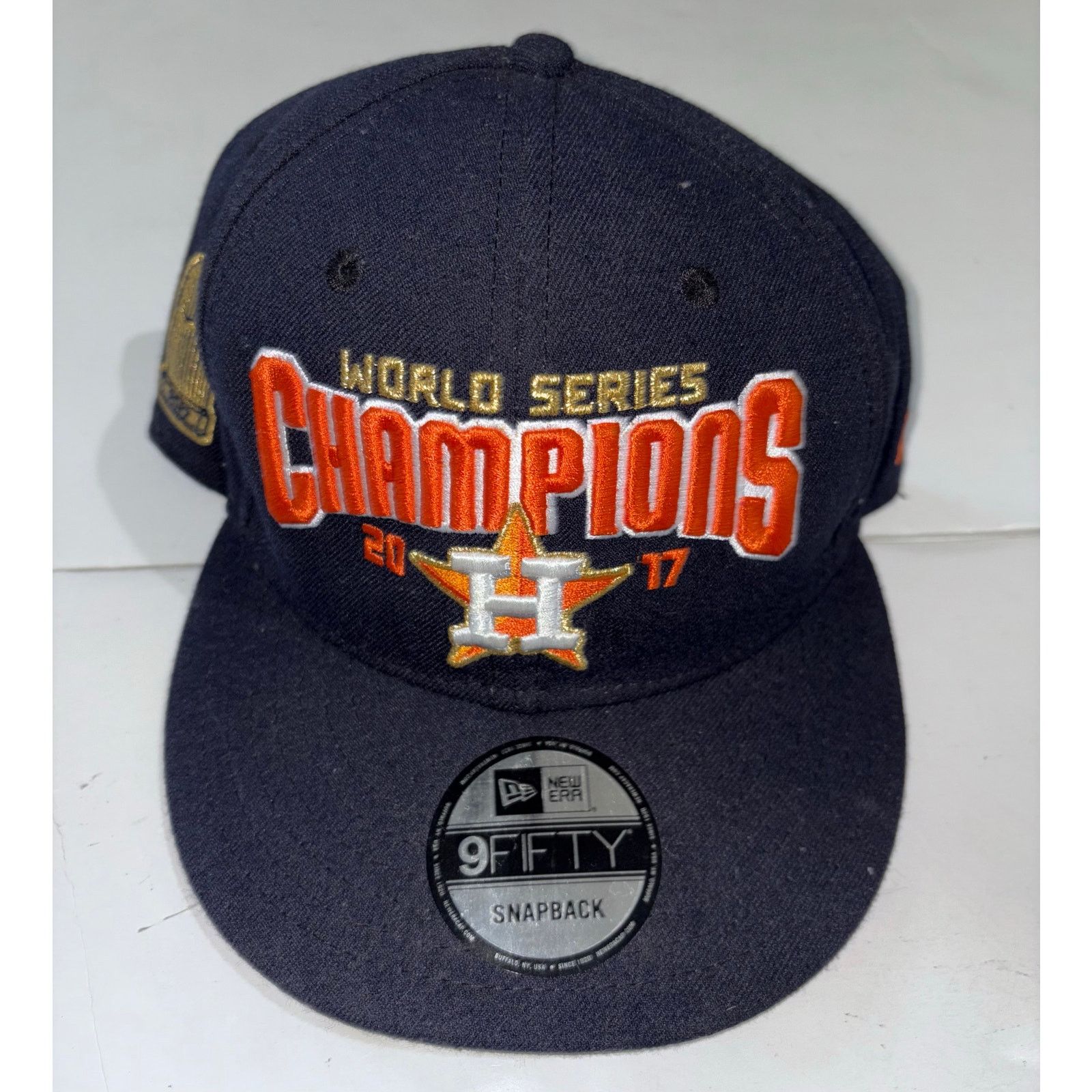 New Era New Era Astros World Series Champions 2017 9fifty SnapBack Size ONE SIZE - 1 Thumbnail