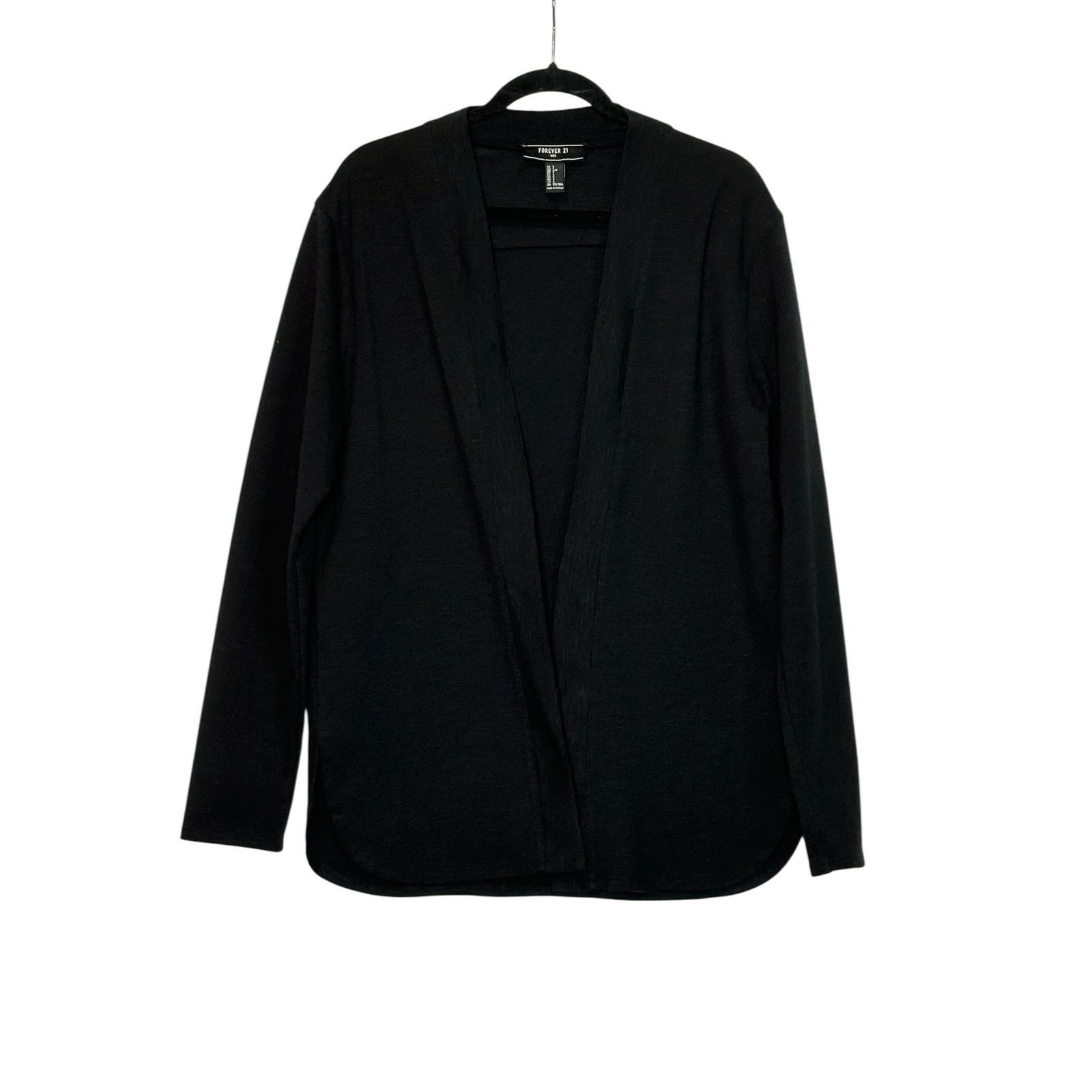 Forever 21 Forever 21 black open front cardigan size Small Size US S / EU 44-46 / 1 - 10 Thumbnail