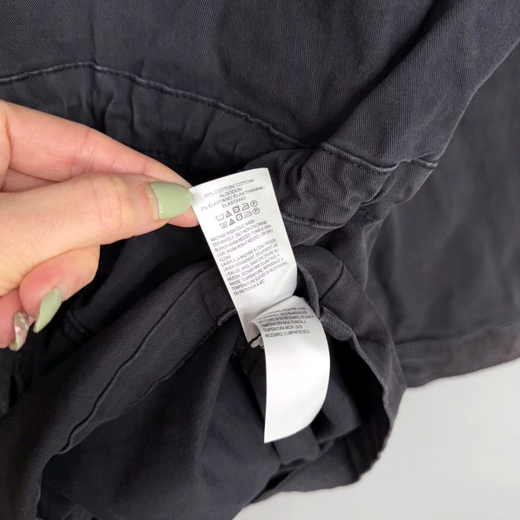Lucky Brand Lucky Brand Jacket Womens XL Gray Hooded Anorak Field Coat Drawstring Pockets Size XL / US 12-14 / IT 48-50 - 5 Thumbnail