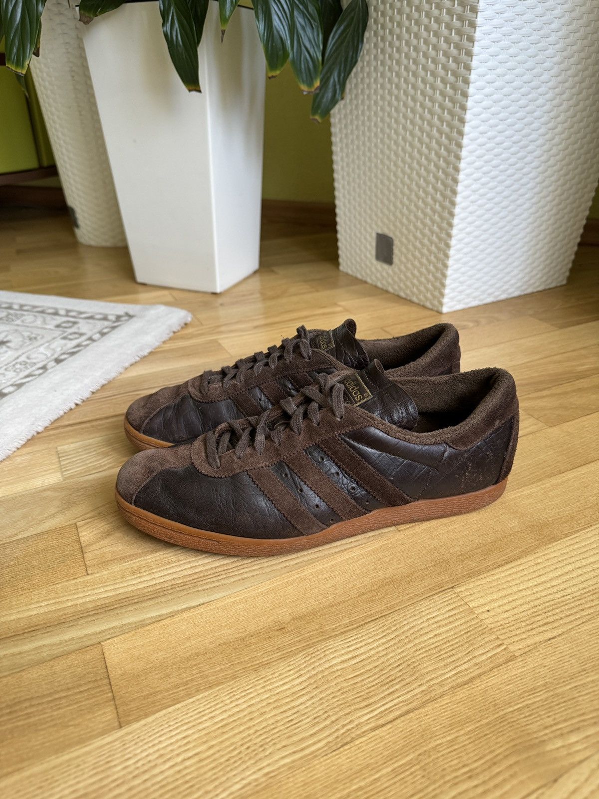 Adidas Streetwear Vintage Vintage Adidas Tobacco Brown Leather Suede Y2K Grailed