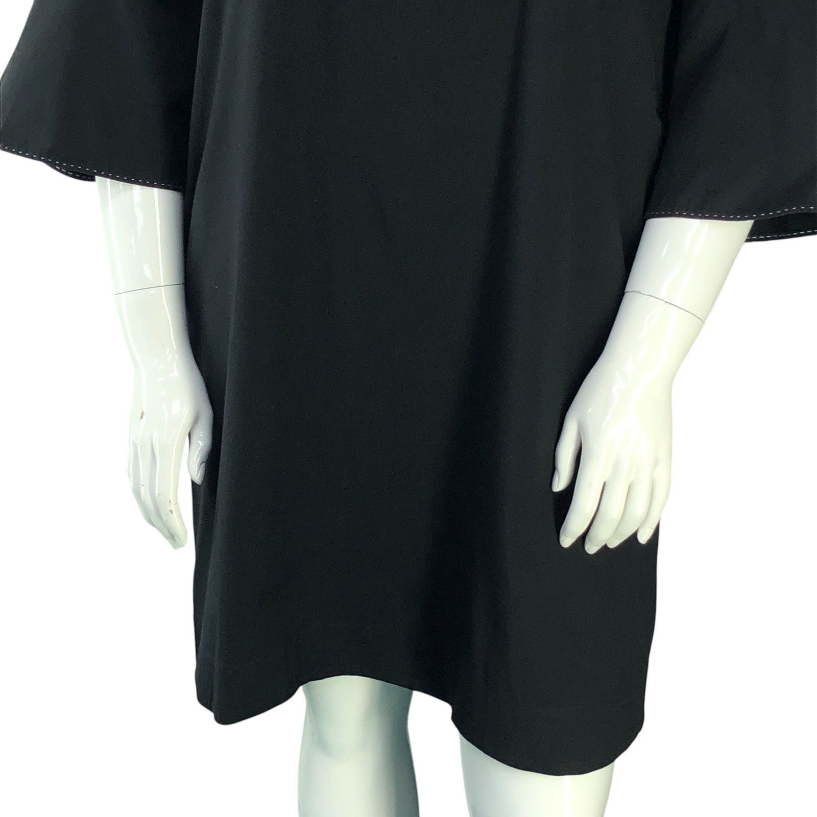 Lafayette 148 Lafayette 148 Sz 18 Dress Popover Poplin Bell Sleeve POCKETS Size XXL / US 16-18 / IT 52-54 - 3 Thumbnail