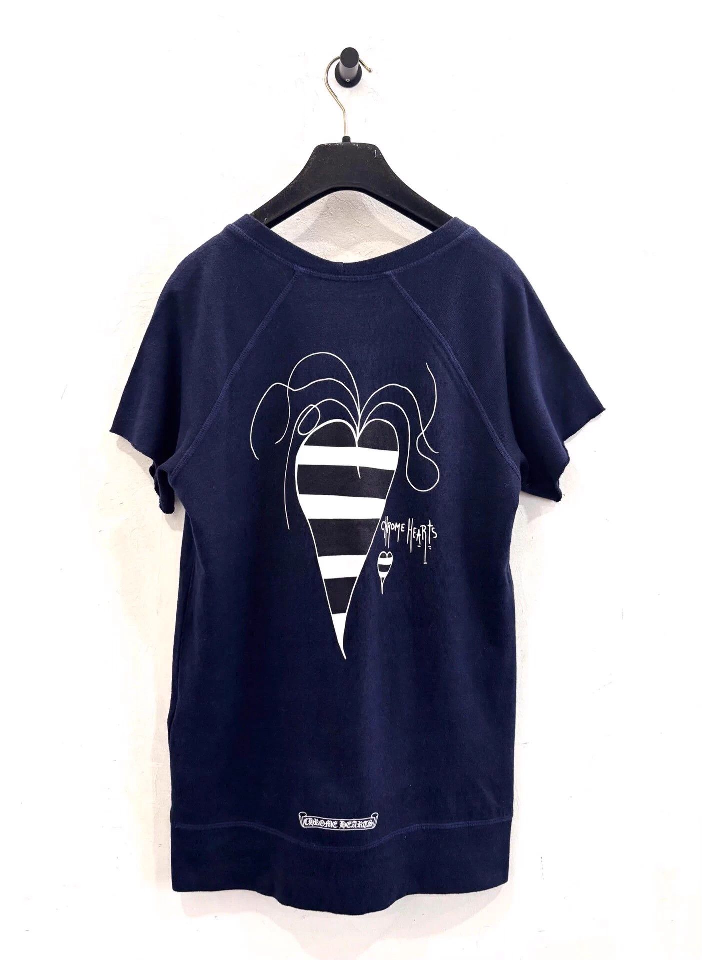 Chrome Hearts Chrome Hearts x MattyBoy Cross Scroll Wmn's Navy SS Tee M Size M / US 6-8 / IT 42-44 - 1 Thumbnail
