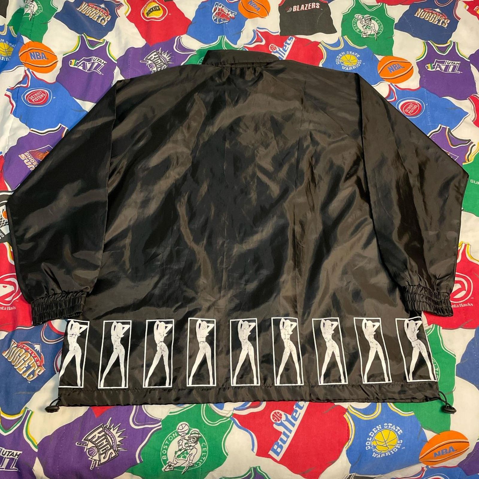 Ecko Unltd. × Vintage Y2K Hustler Sex Hooker Stripper Hooker Las Vegas Windbreaker Size US XL / EU 56 / 4 - 2 Thumbnail