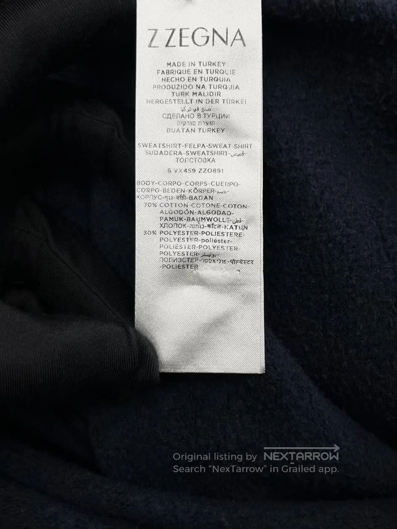 Ermenegildo Zegna Ermenegildo Zegna Zip Hoodie Jacket for Men. Size US L / EU 52-54 / 3 - 6 Thumbnail