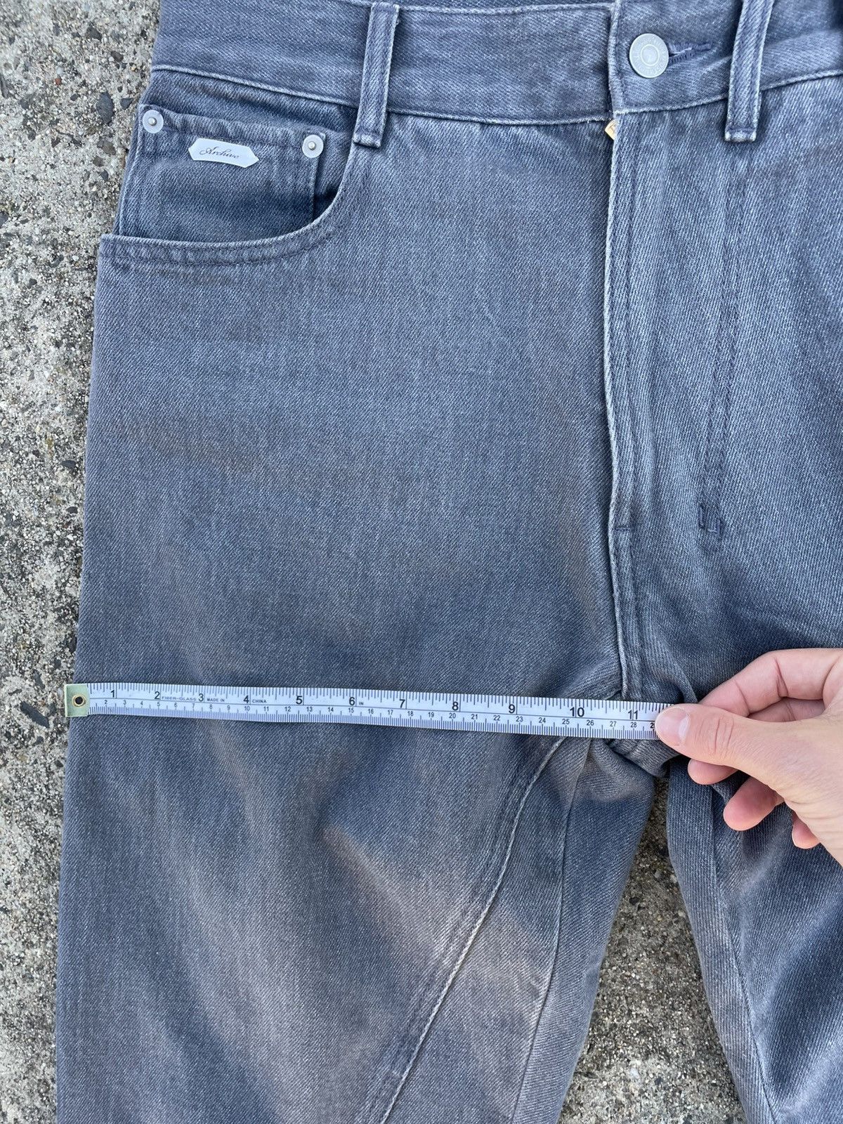 POST ARCHIVE FACTION (PAF) Post Archive Faction PAF Archive Curved Jeans Size 32 Medium Size US 32 / EU 48 - 7 Thumbnail