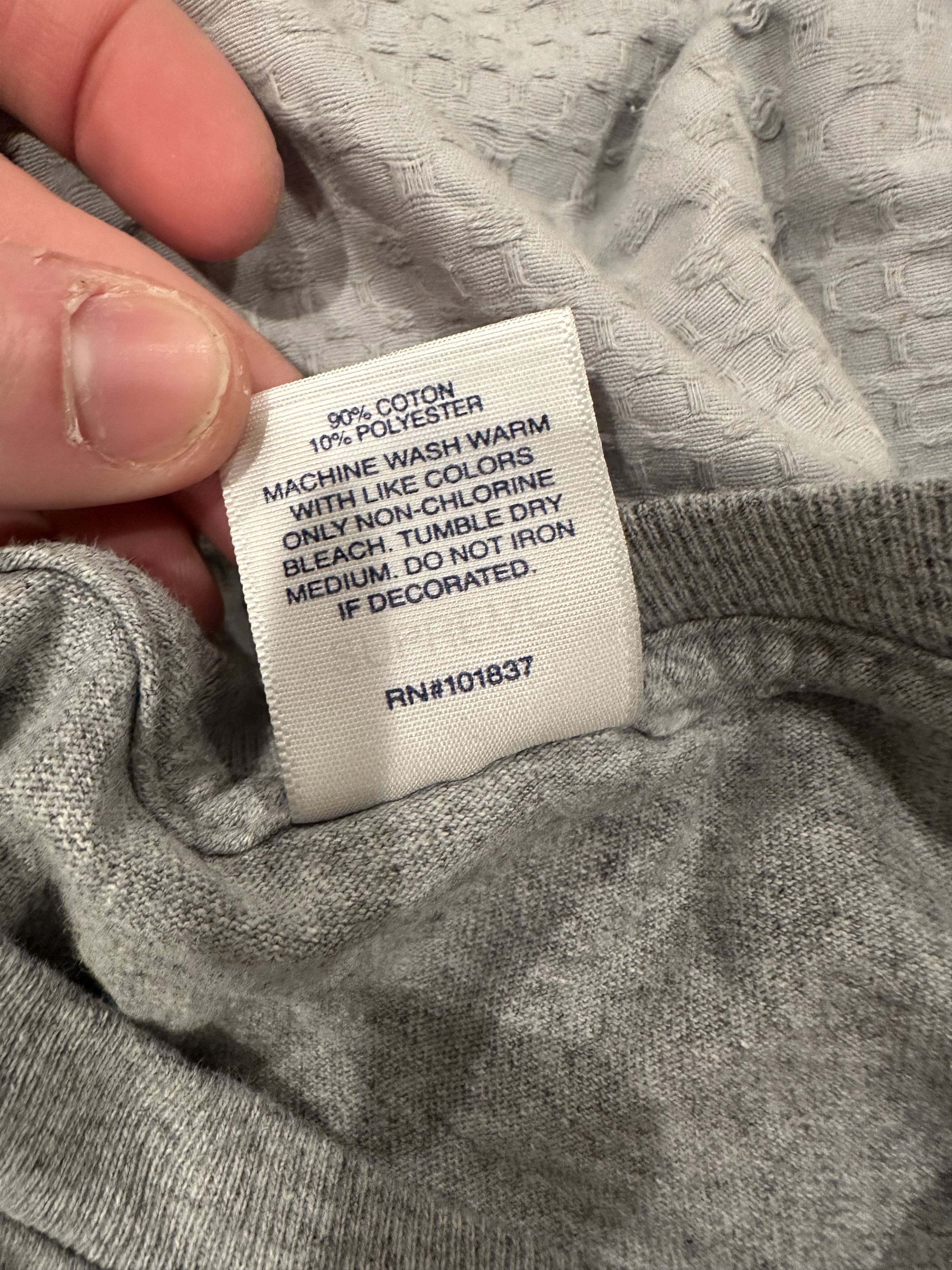Supreme Supreme grey New York tee Size US M / EU 48-50 / 2 - 4 Thumbnail