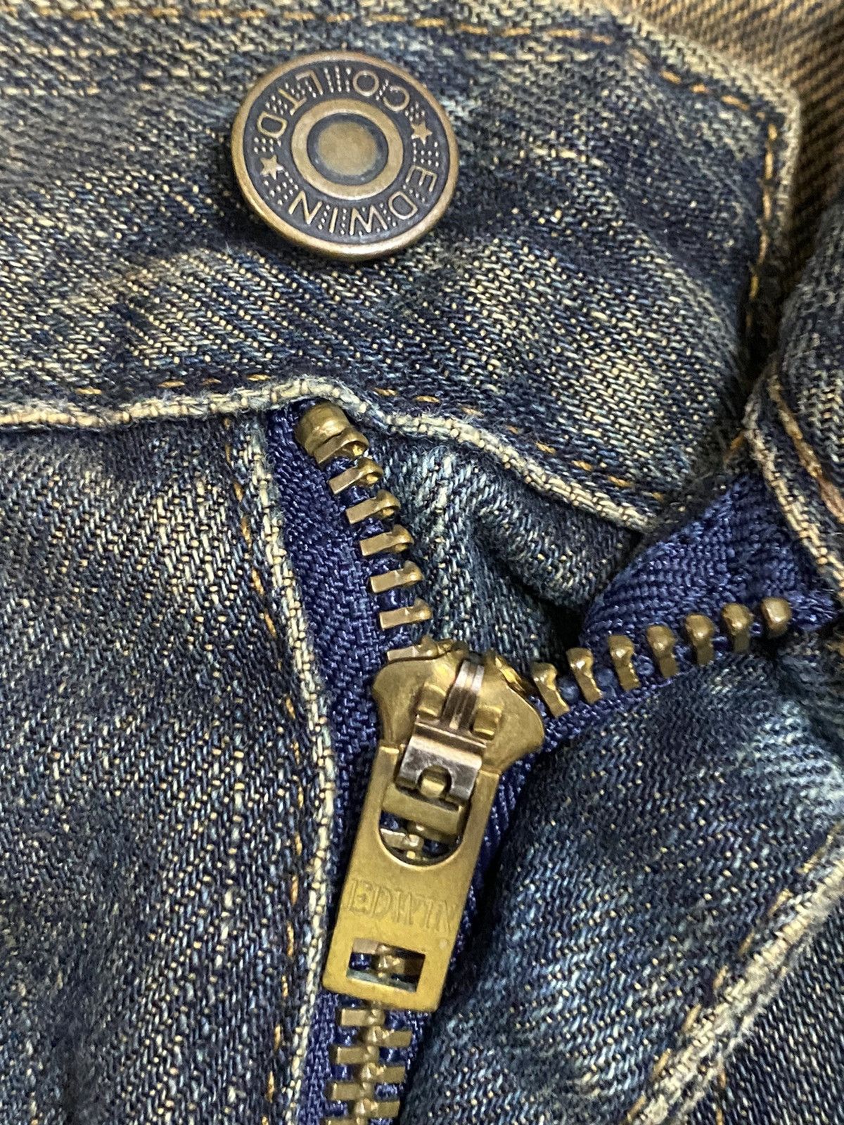 Edwin straight leg jeans with a relaxed Loose jeans