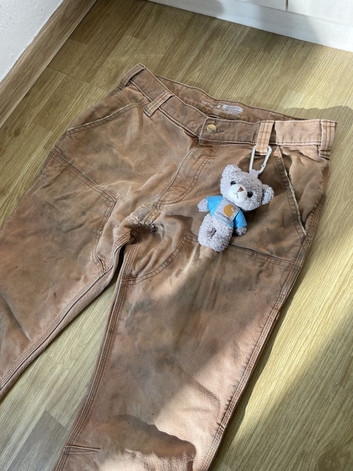 Carhartt Vintage Carhartt Double knee straight workwear denim pants Size US 32 / EU 48 - 4 Thumbnail
