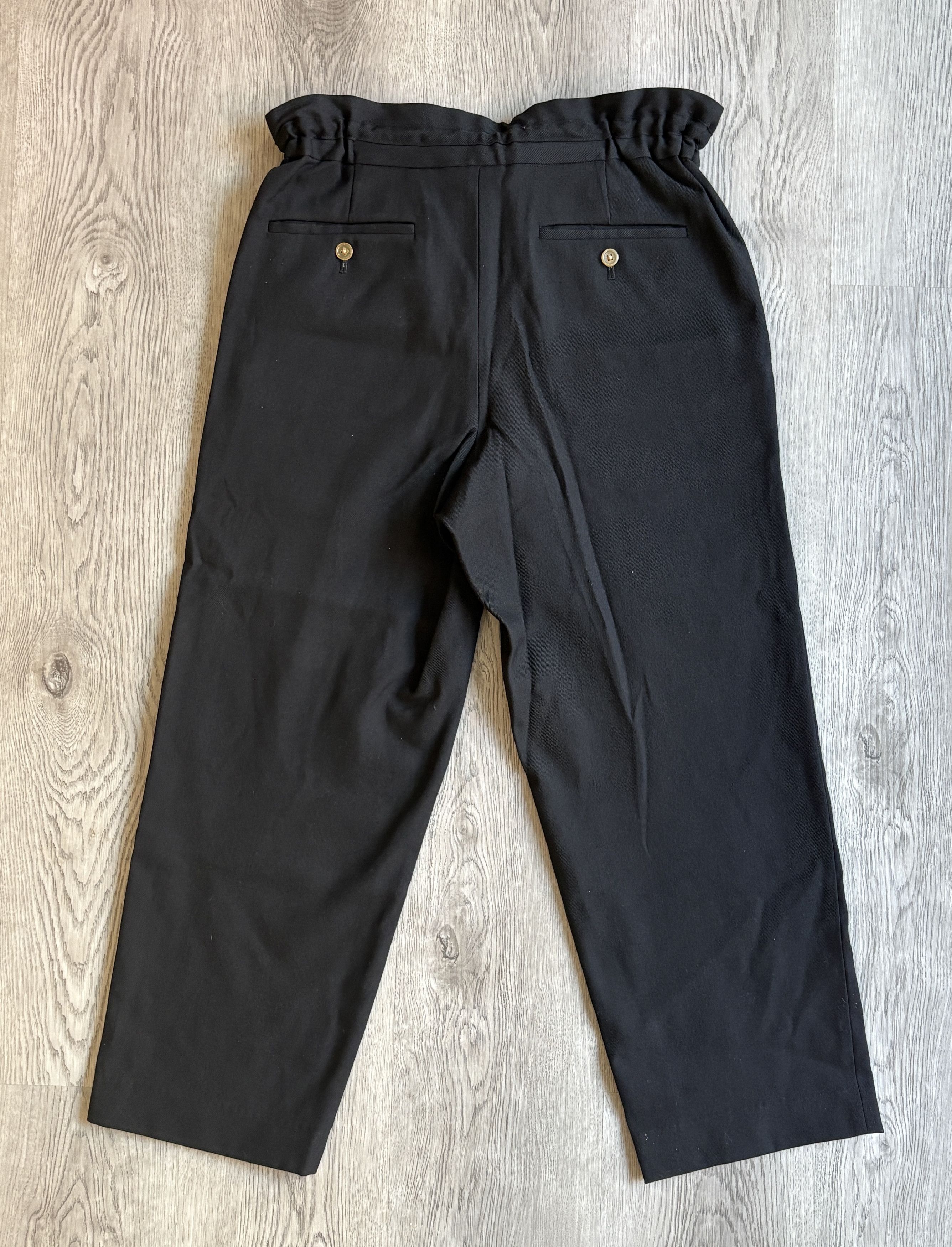 DIGAWEL Digawel Gathered Waist Trousers Black Size US 30 / EU 46 - 3 Thumbnail