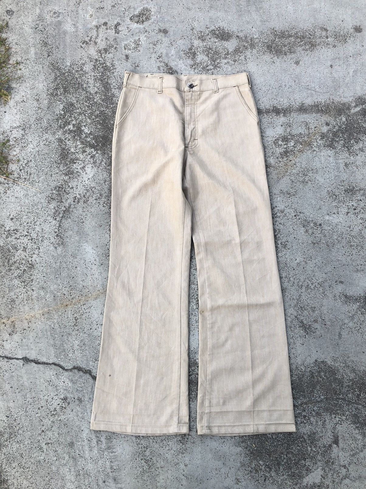 Lee × Vintage FLARED⚡️⚡️70S VINTAGE SEPARATE LEE PANT Size US 32 / EU 48 - 1 Thumbnail