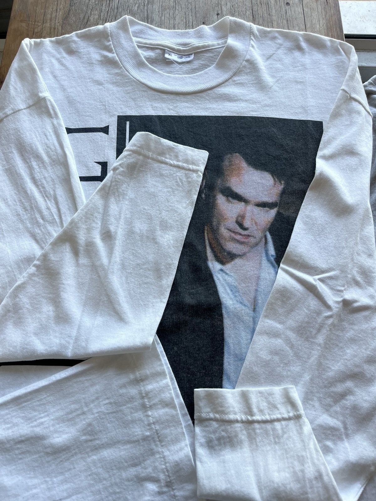 Band Tees × Morrissey × Vintage Vintage MORRISSEY IN PERSON 90’s Tour Tshirt Size US XL / EU 56 / 4 - 7 Thumbnail
