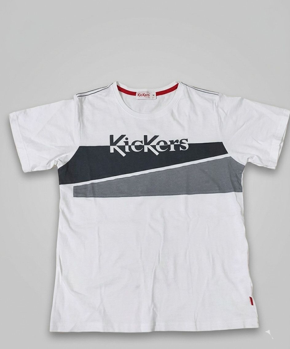 Other Kickers Graphic Logo T-Shirt - White/Grey - Size 14Y/15Y Size US S / EU 44-46 / 1 - 1 Thumbnail