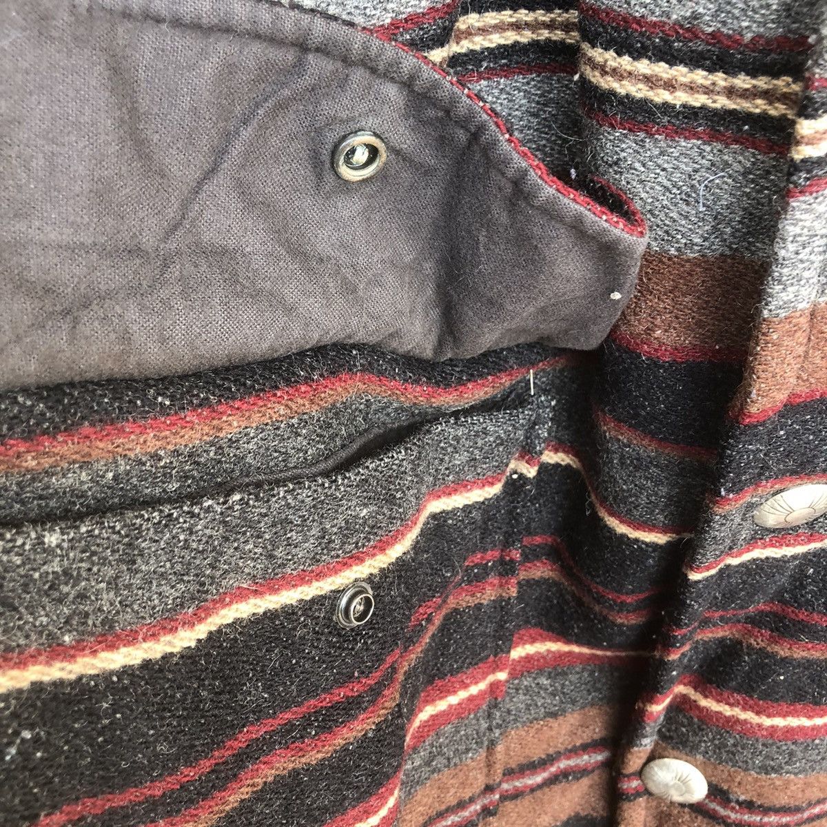 Woolrich Woolen Mills Vintage 90’ Woolrich Navajo Wool Button Jacket Size US L / EU 52-54 / 3 - 5 Thumbnail