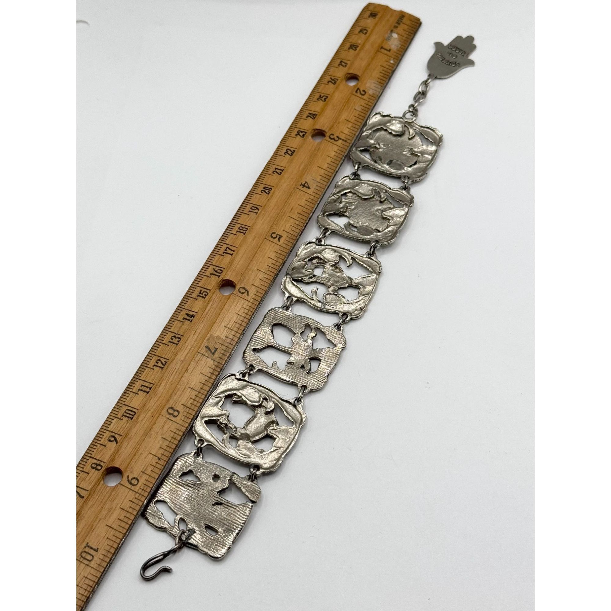 Vintage Vintage souvenir Du Maroc travel panel bracelet Size ONE SIZE - 4 Thumbnail