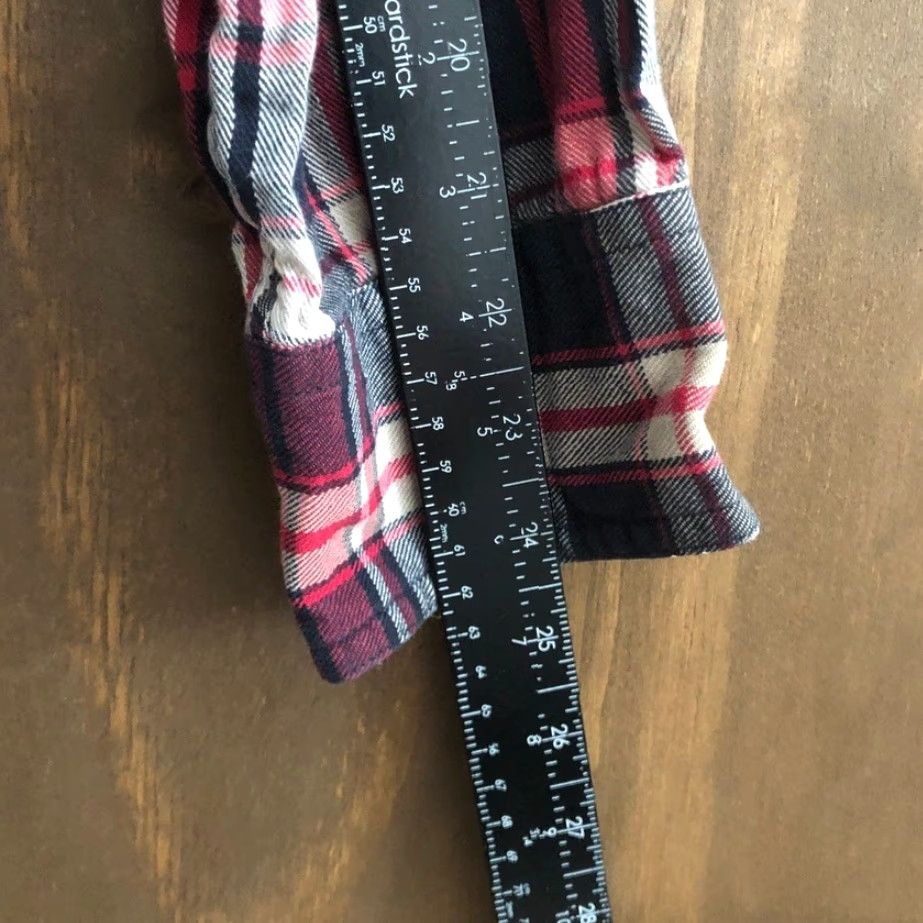 Timberland VINTAGE Timberland Mens Shirt Red Multi Plaid Flannel Button Down 100% Cotton XLarge Size US XL / EU 56 / 4 - 7 Thumbnail