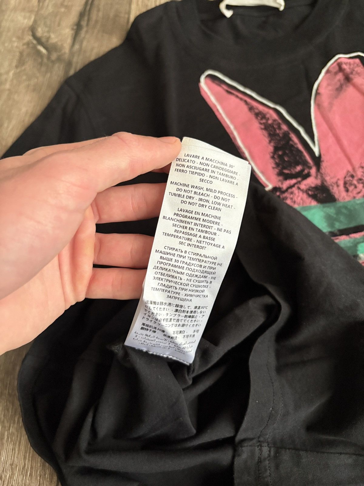 Alexander McQueen MCQ Alexander McQueen Glitch Bunny Logo T-Shirt Size US S / EU 44-46 / 1 - 5 Thumbnail