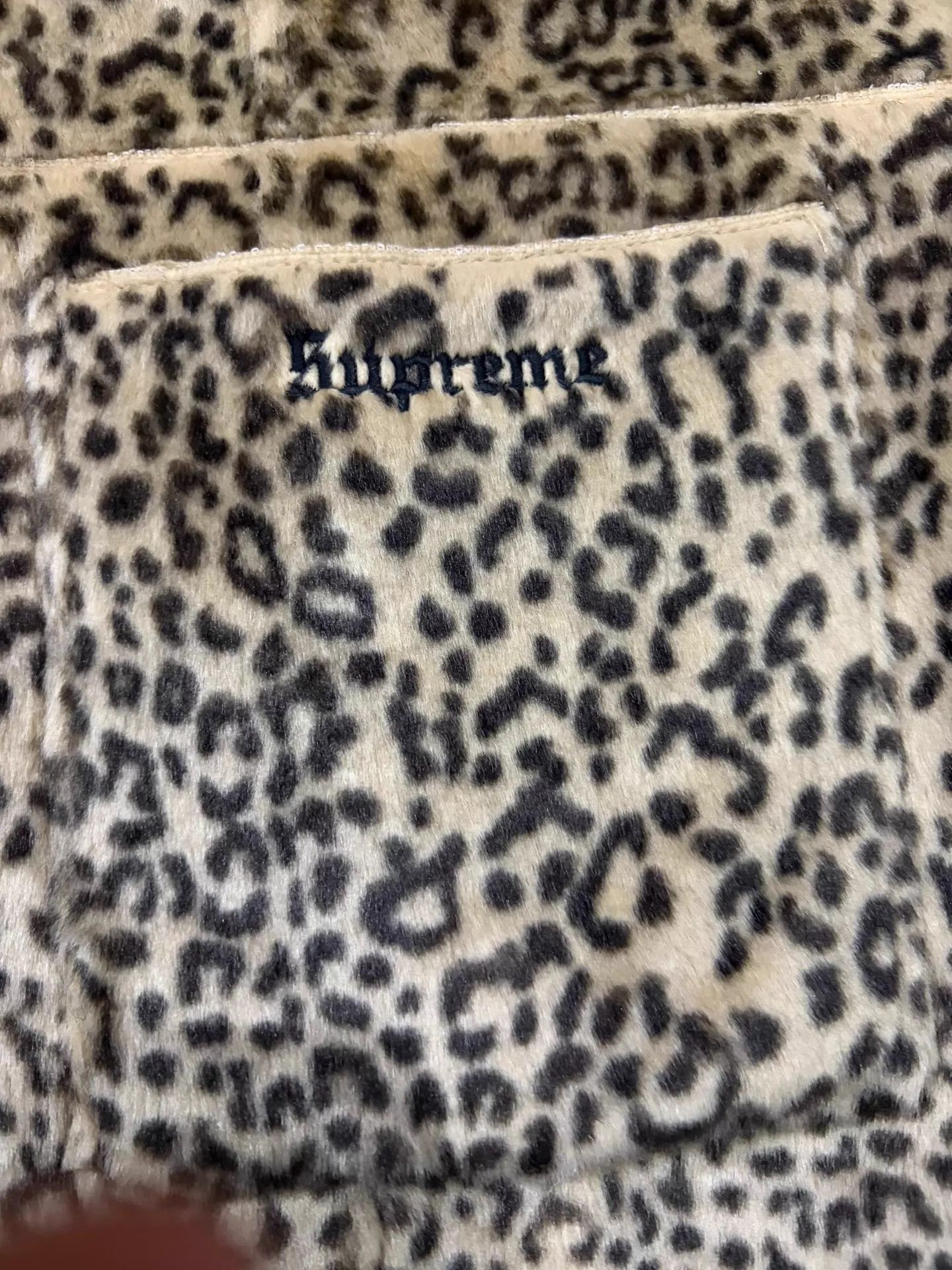 Supreme Supreme Leopard Print Fur-Lined Leather Jacket L Rare Size US L / EU 52-54 / 3 - 2 Thumbnail