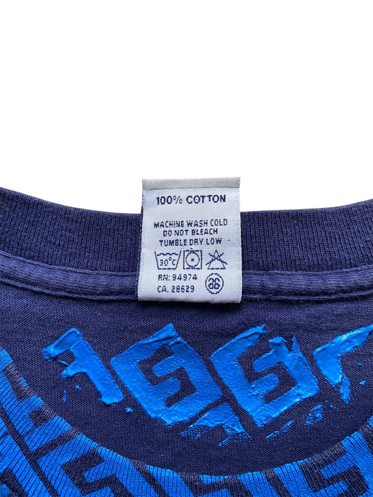 Stussy × Vintage Vintage Stussy rip off fendi T-shirt Size US L / EU 52-54 / 3 - 6 Thumbnail