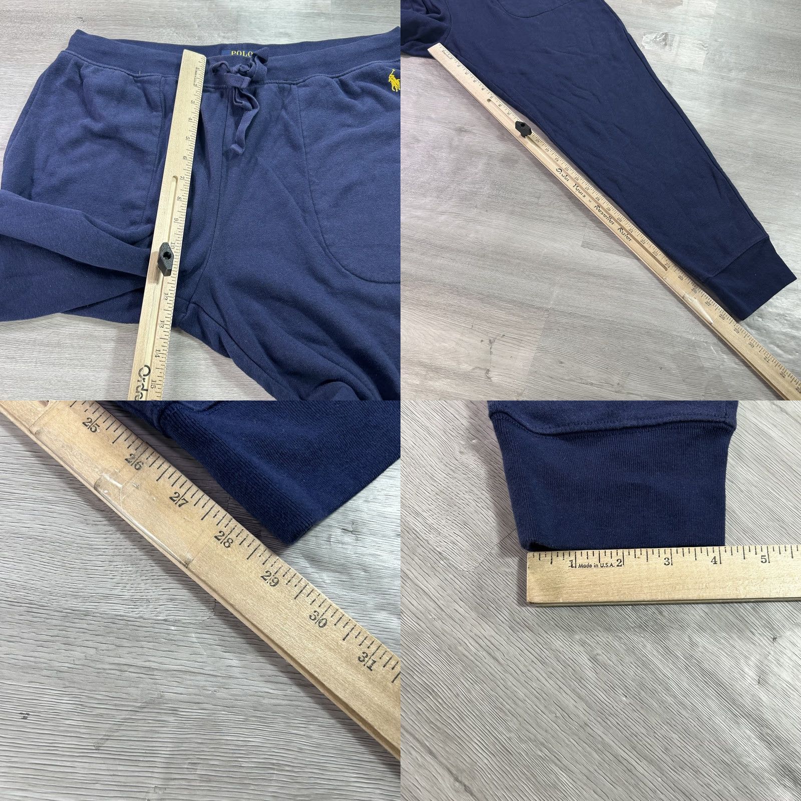 Polo Ralph Lauren Polo Ralph Lauren Sweatpants Mens XL Blue Fleece Jogger Elastic Waist Pockets Size US XL / EU 56 / 4 - 8 Thumbnail