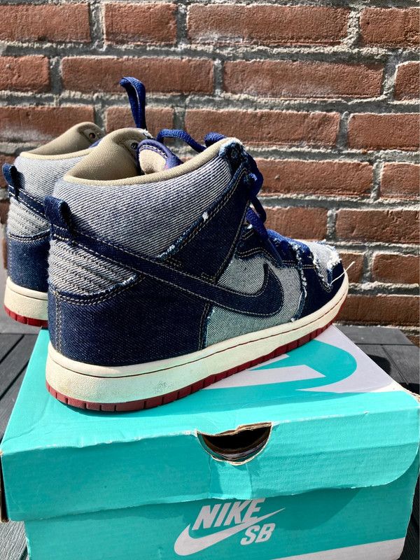 Nike dunk sb denim reese forbes US 9 skateboarding Size US 9 / EU 42 - 3 Thumbnail