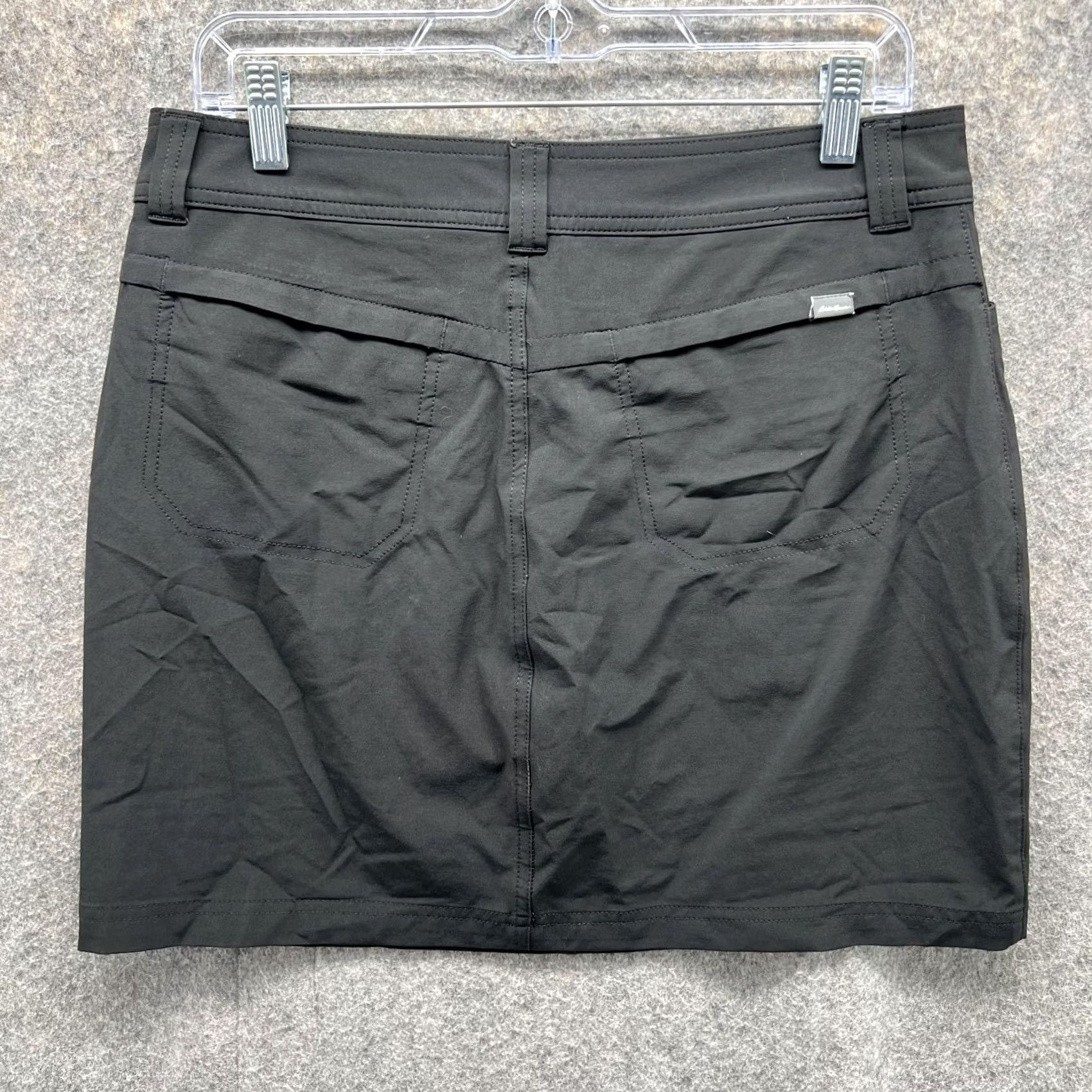 Eddie Bauer Eddie Bauer Skirt Women 6 Skort Black Casual Polyester Spandex Pockets Summer Spring Mens? Size 28" / US 6 / IT 42 - 7 Thumbnail