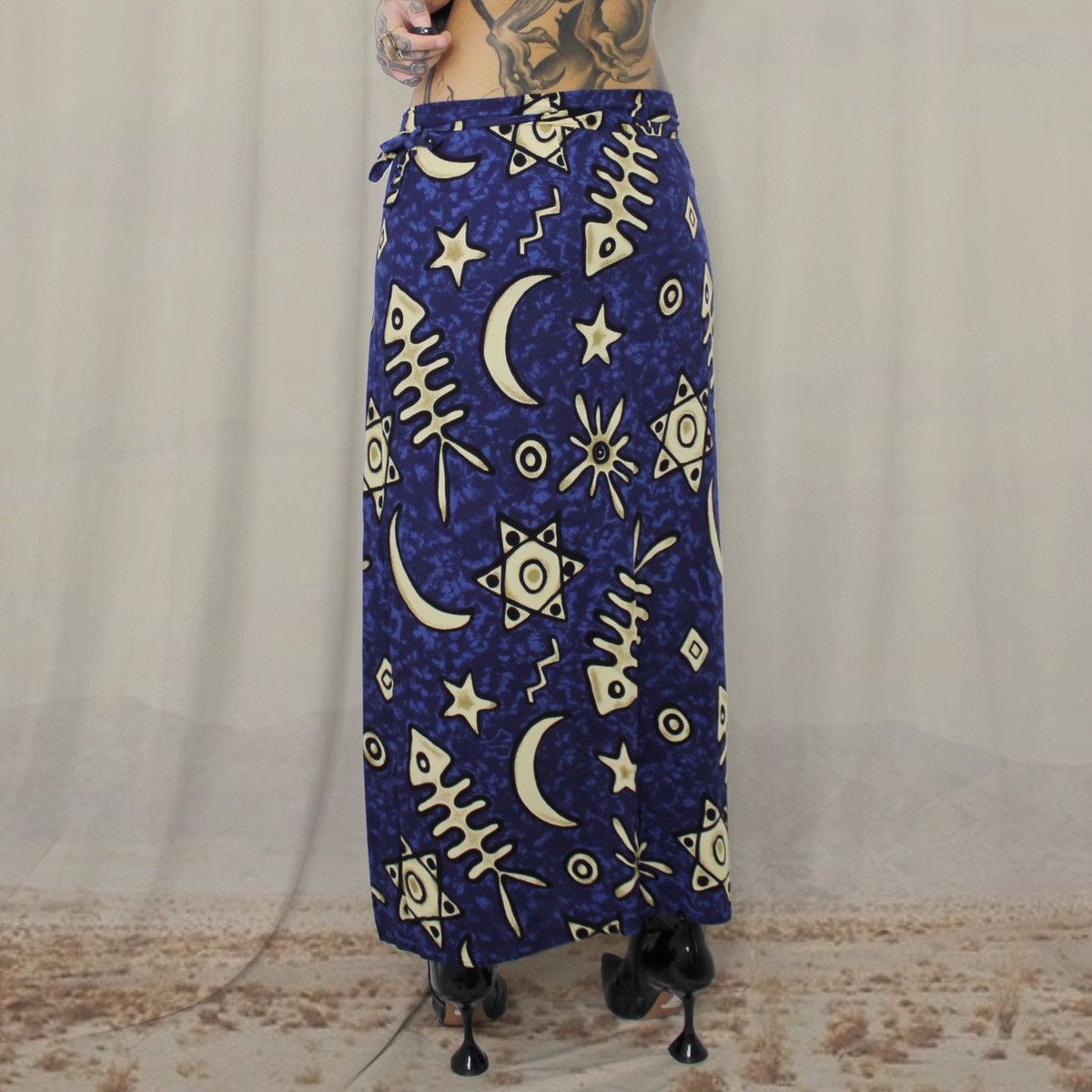 Other 🐟FISHBONE MAXI SKIRT🐟 Size 28" / US 6 / IT 42 - 3 Thumbnail