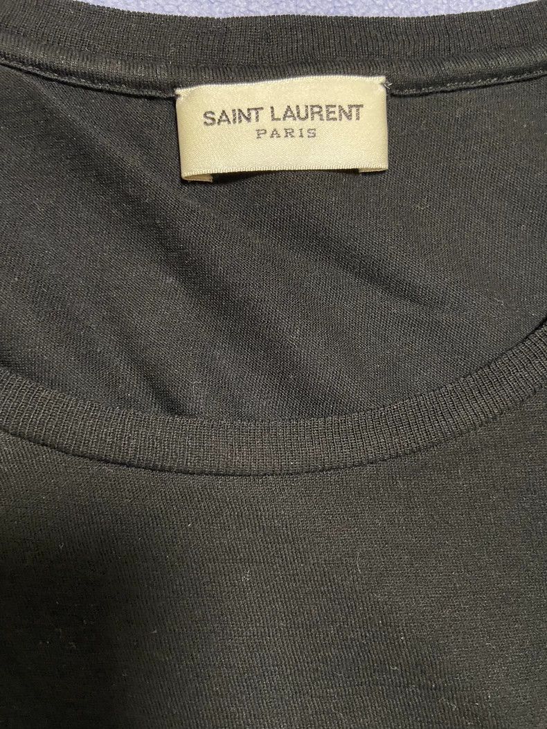 Saint Laurent Paris Saint laurent paris Bloody Teeth T-Shirt 2506-Nextarrow Size US S / EU 44-46 / 1 - 2 Thumbnail