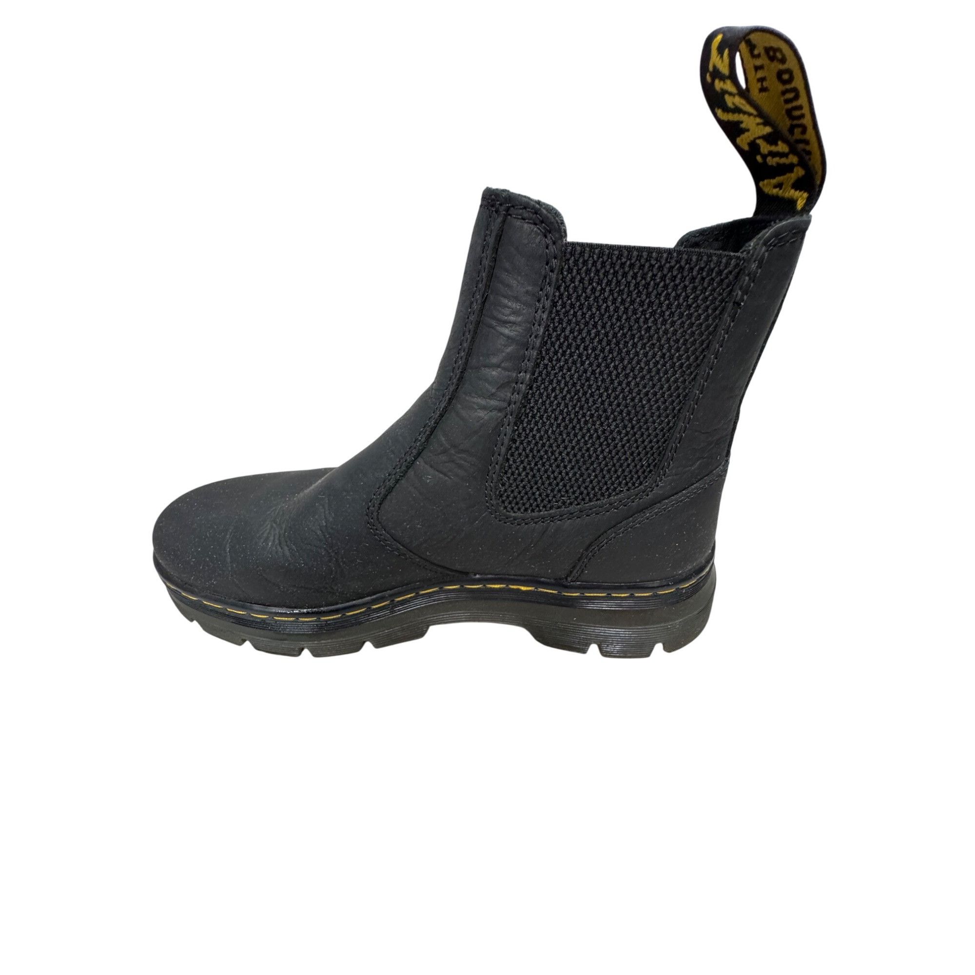 Dr. Martens Dr. Martens Unisex Black Chelsea Boots M 7/ L 8 Leather Slip Size US 7 / EU 40 - 8 Thumbnail