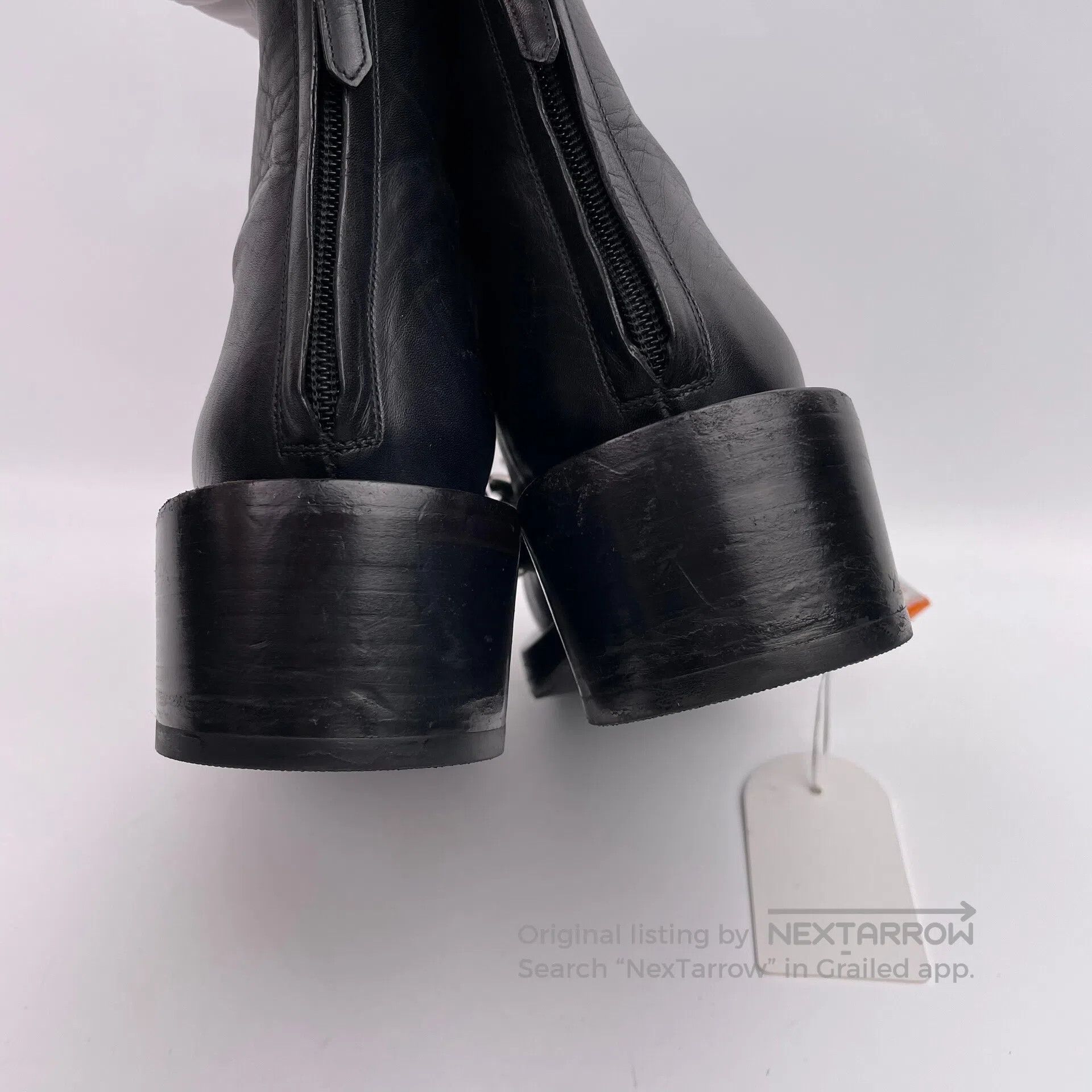Givenchy Givenchy Black Chain Short Boots Size 37| Size US 5 / EU 37 - 9 Thumbnail
