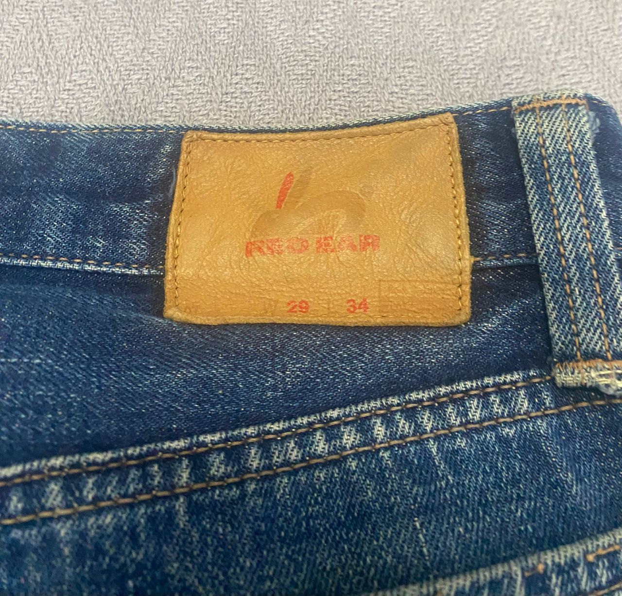 If Six Was Nine Vintage Paul Smith Red Ear Selvegde Distressed Denim Size US 28 / EU 44 - 19 Thumbnail