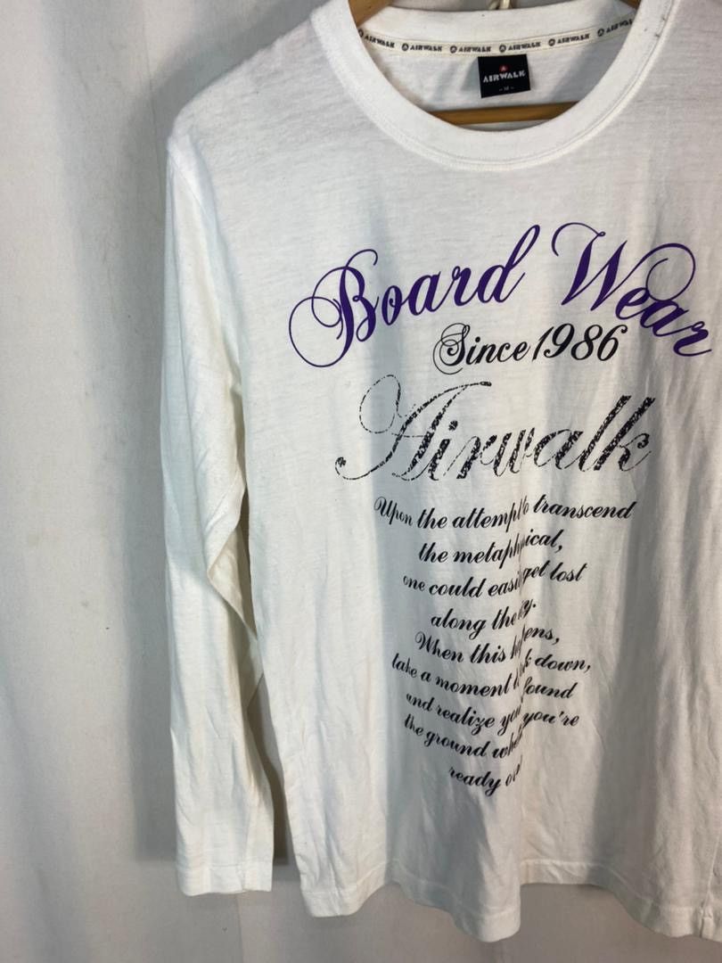 Airwalk Airwalk printed long sleeve tshirt Size US M / EU 48-50 / 2 - 2 Thumbnail