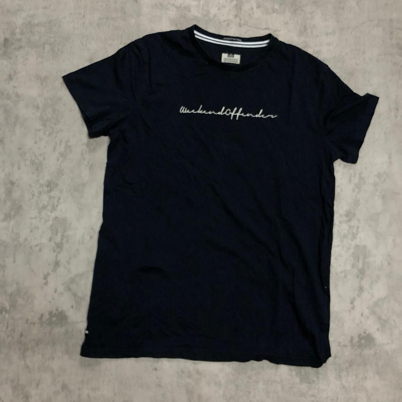 Weekend Offender Weekend Offender black cotton T-shirt Size US M / EU 48-50 / 2 - 1 Thumbnail