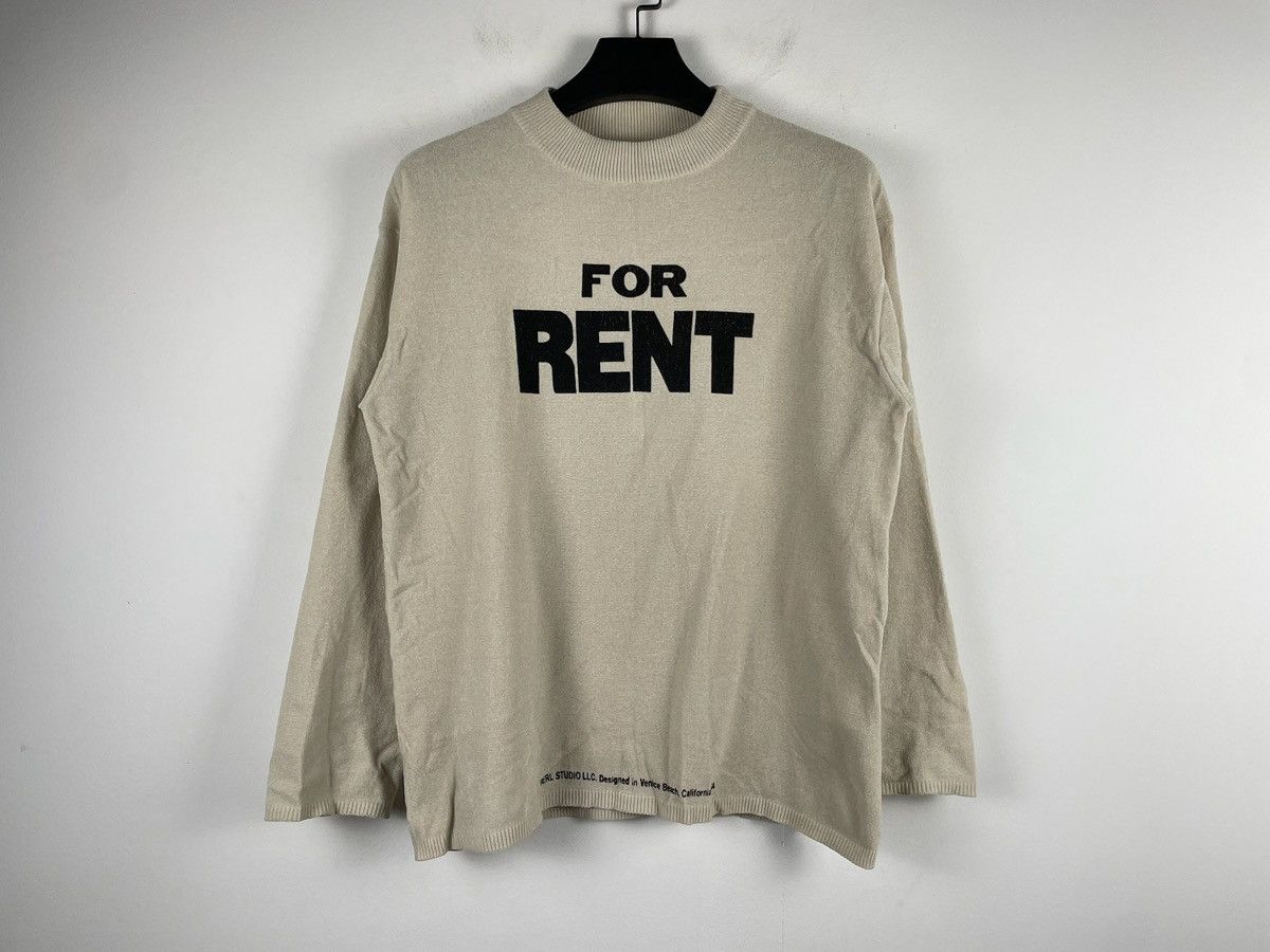 ERL ERL “For Rent” Letter Knitwear Size US L / EU 52-54 / 3 - 5 Thumbnail