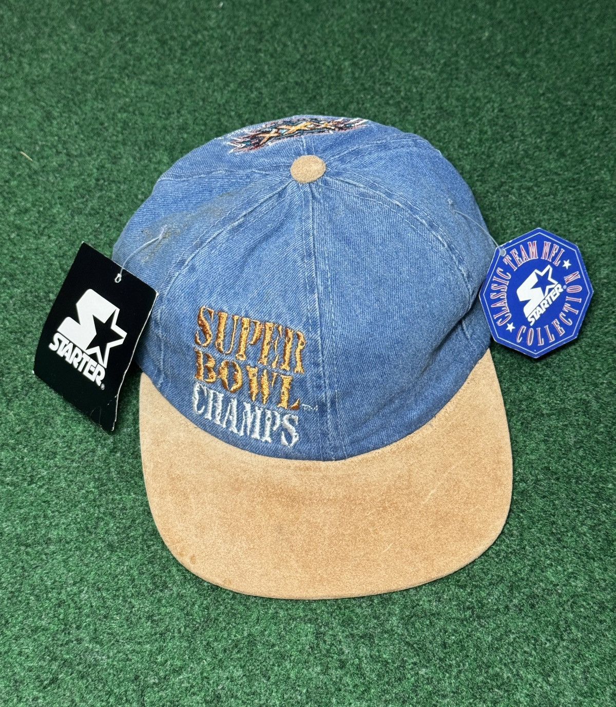 Starter Vintage 90s Starter Team NFL Super Bowl XXX Champs Cap Hat Size ONE SIZE - 1 Thumbnail
