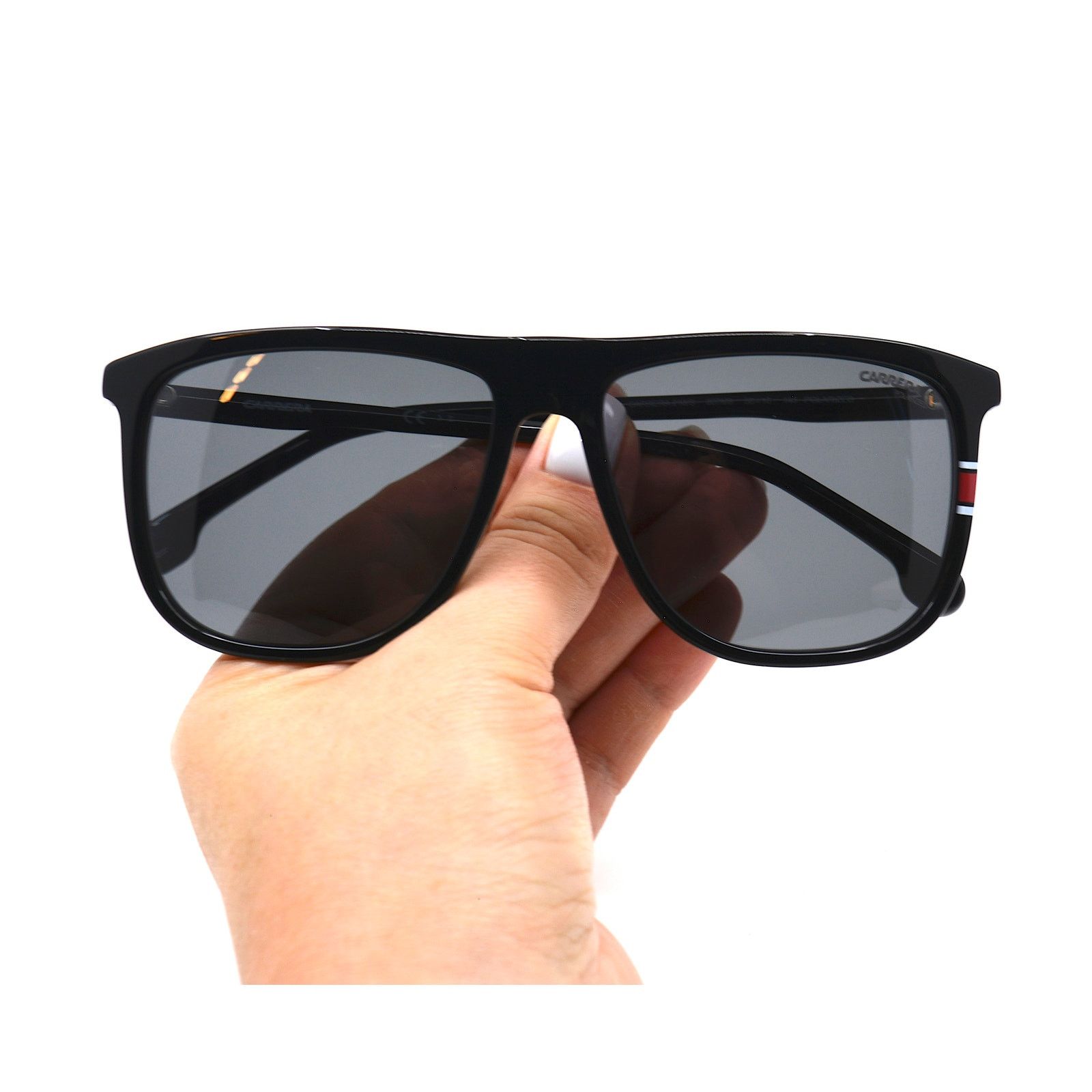 Carrera NEW CARRERA 218/S 807 BLACK GREY POLARIZED SUNGLASSES Size ONE SIZE - 10 Thumbnail