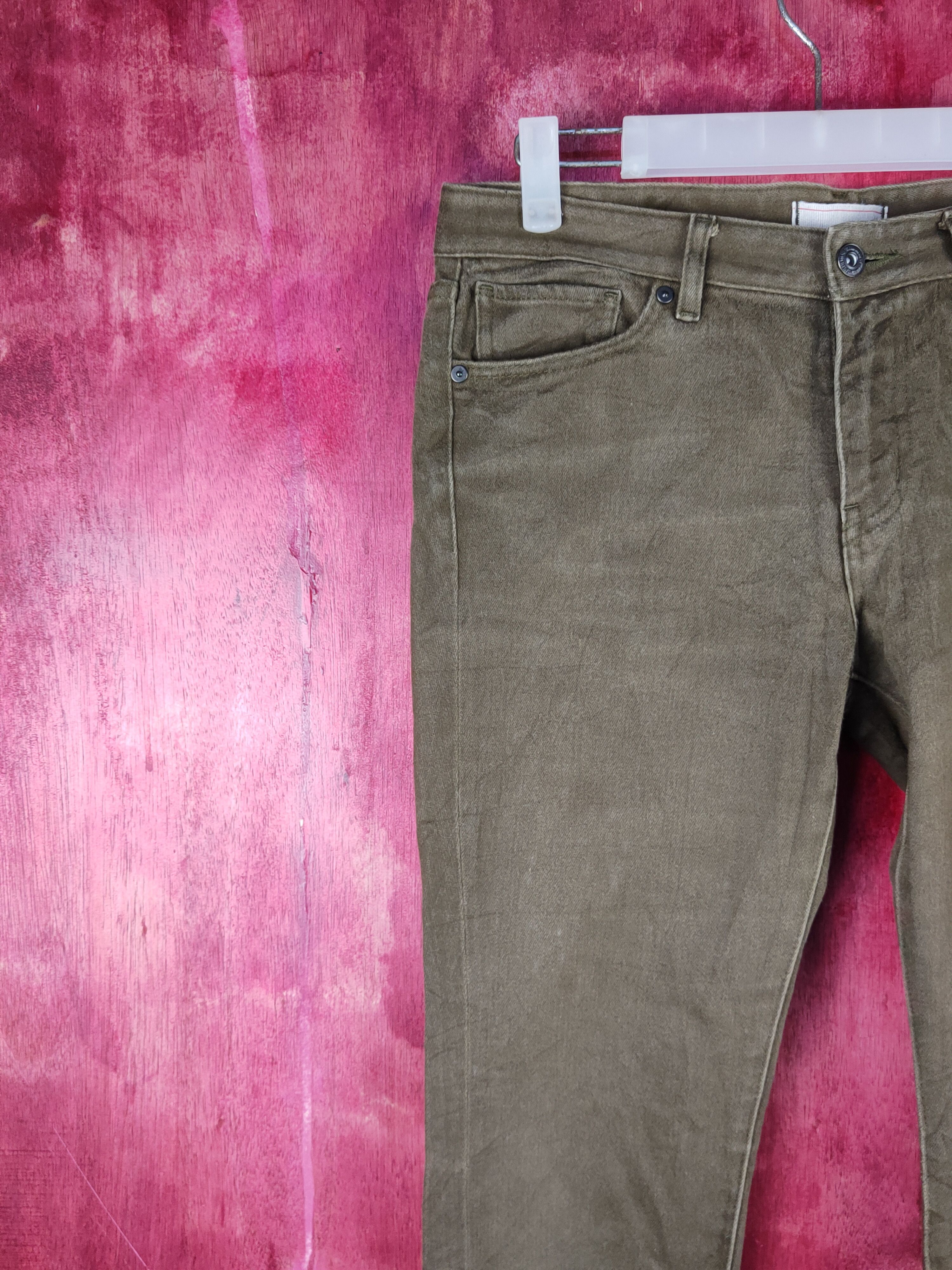 Japanese Brand Uniqlo Dark Brown Multipocket Casual Pants #S1574 Size 28" / US 6 / IT 42 - 3 Thumbnail
