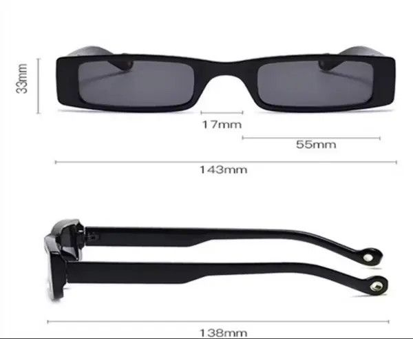 Japanese Brand Vintage square frame sunglasses Size ONE SIZE - 4 Thumbnail