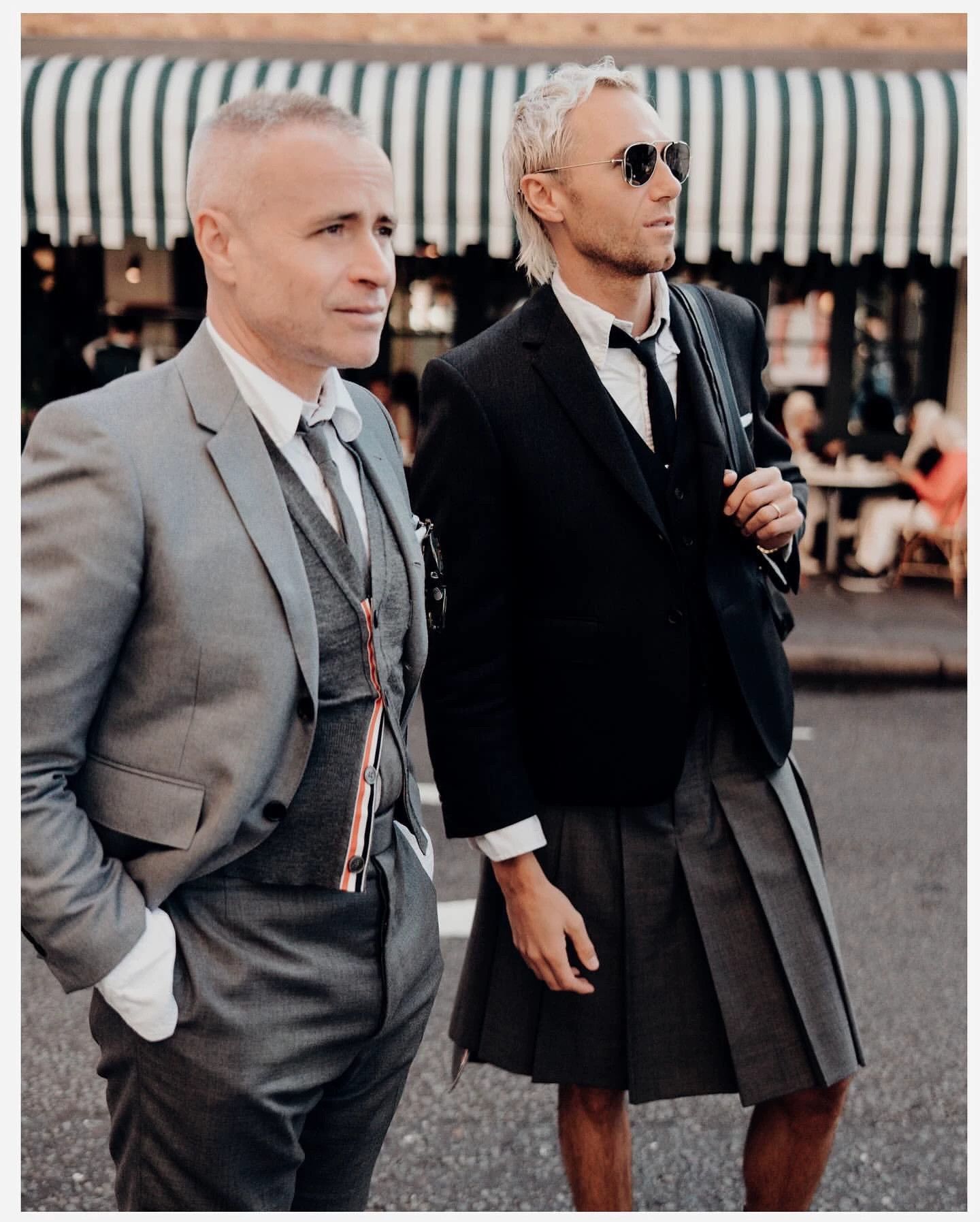 Thom Browne Thom Browne Classic 4-Bar Medium Gray Blazer Size 50R - 6 Thumbnail
